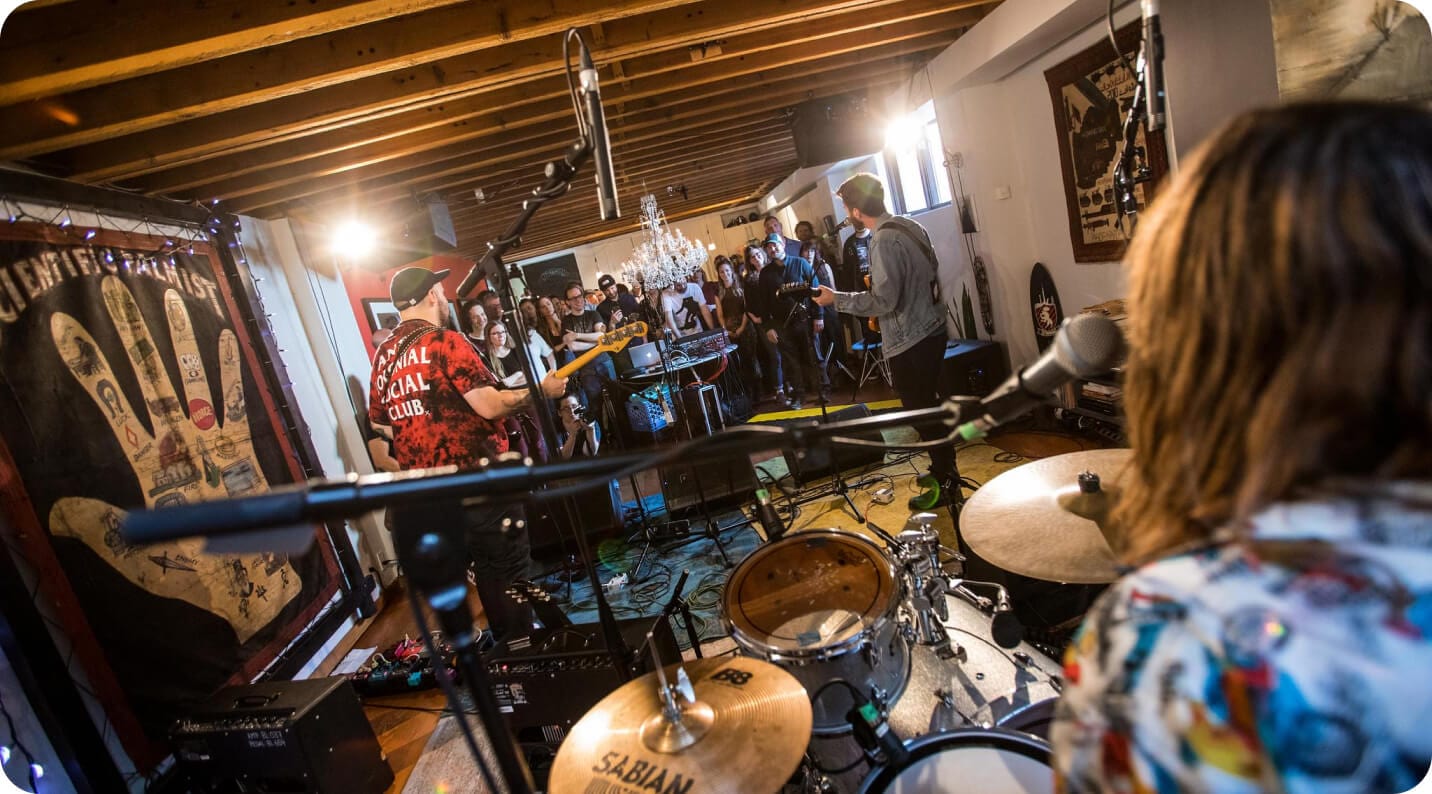 Any space is a venue. Any space is a venue.